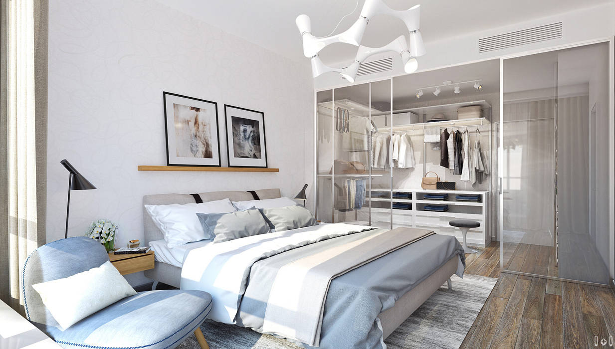 Minimalistische schlafzimmer von 1+1 studio minimalistisch | homify