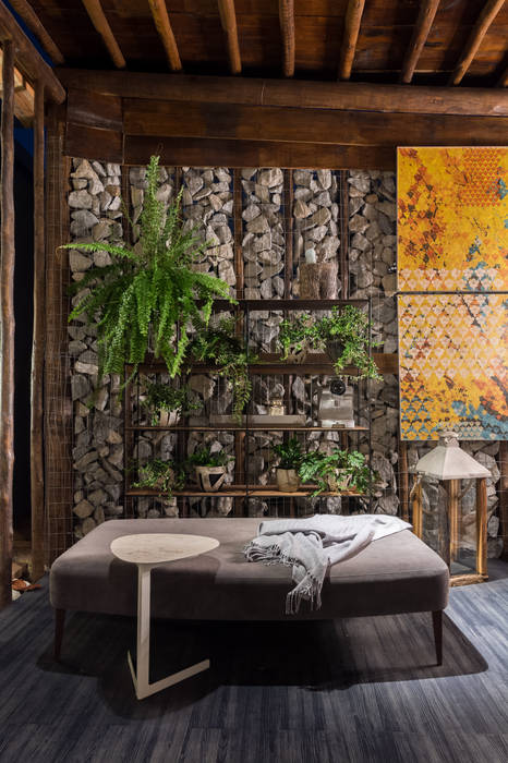 Casa Cor 2015 - Living, Melina Mundim | Design de Interiores Melina Mundim | Design de Interiores Modern Living Room