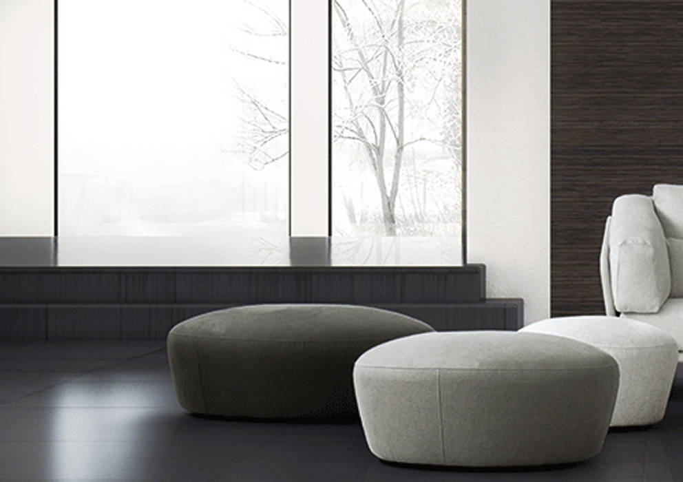 Madalena - Grassoler, Riviera Riviera Livings de estilo moderno Textil Ámbar/Dorado Salas y sillones