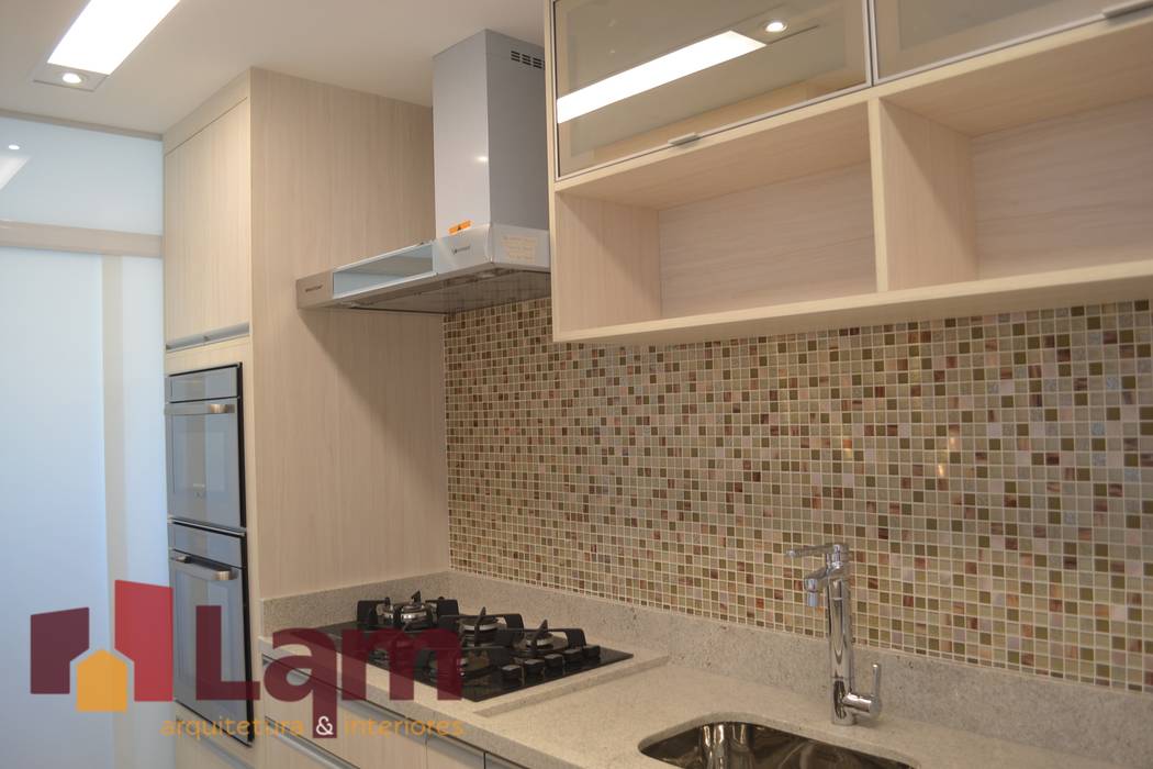 Cozinha - Finalizado LAM Arquitetura | Interiores Cozinhas modernas