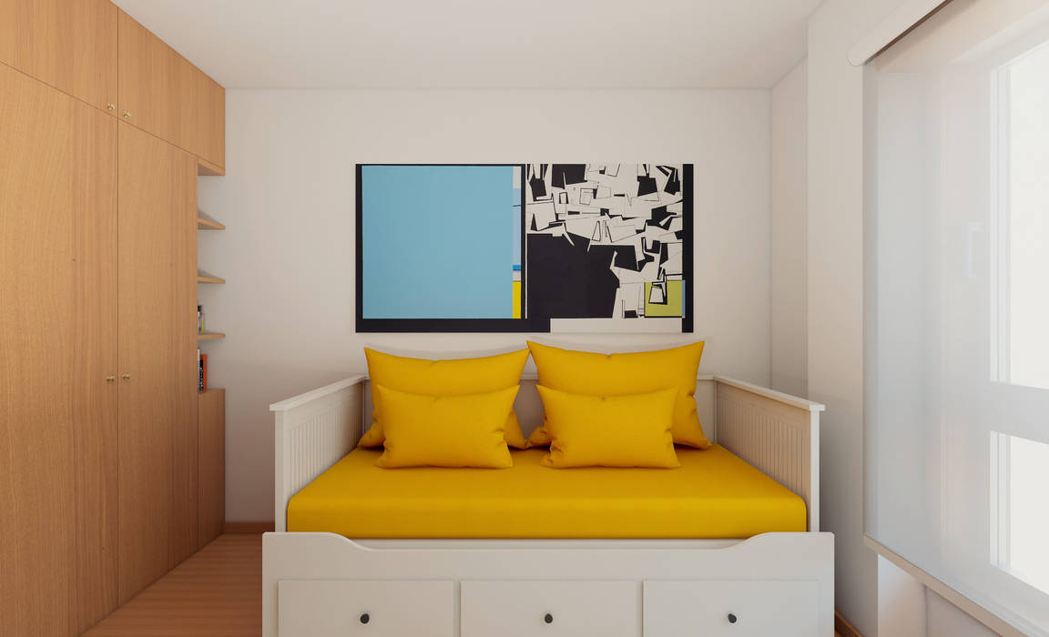 Apartamento Ikea, José Tiago Rosa José Tiago Rosa غرفة الاطفال