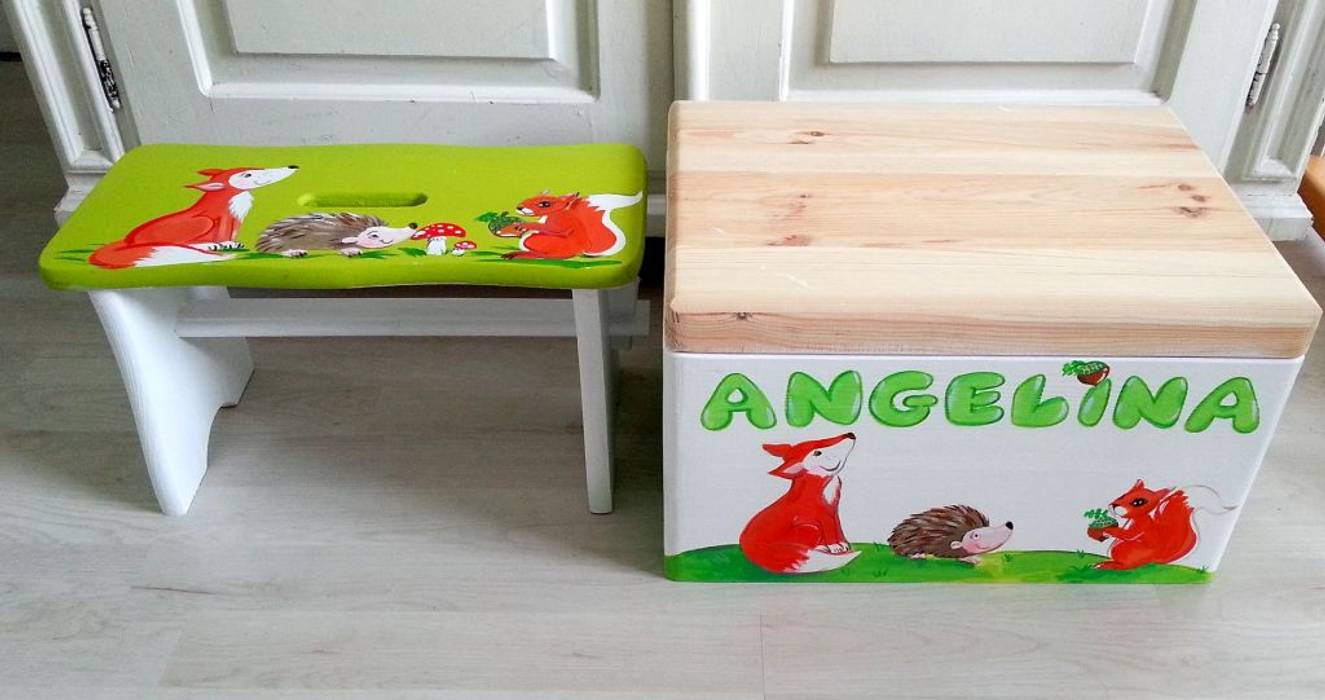 ★ Kinderhocker ★, Mimi&Loui Mimi&Loui Nursery/kid’s room Wood Wood effect Desks & chairs