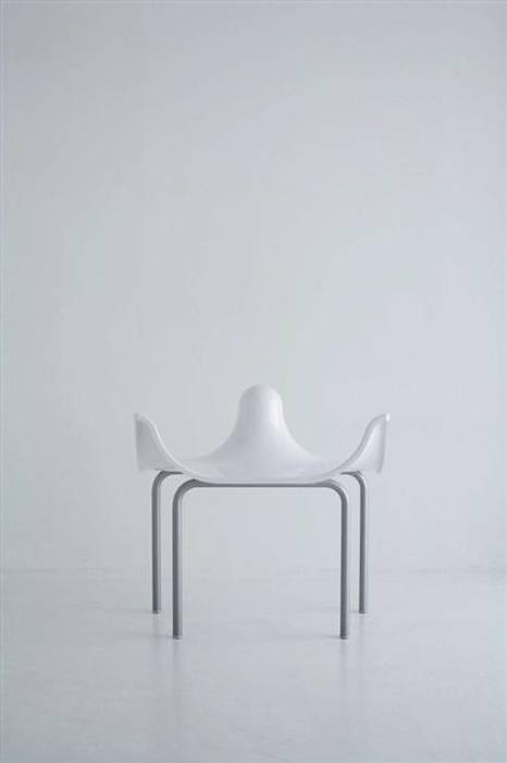 Wave Chair, NORIKO HASHIDA DESIGN NORIKO HASHIDA DESIGN Living room Stools & chairs