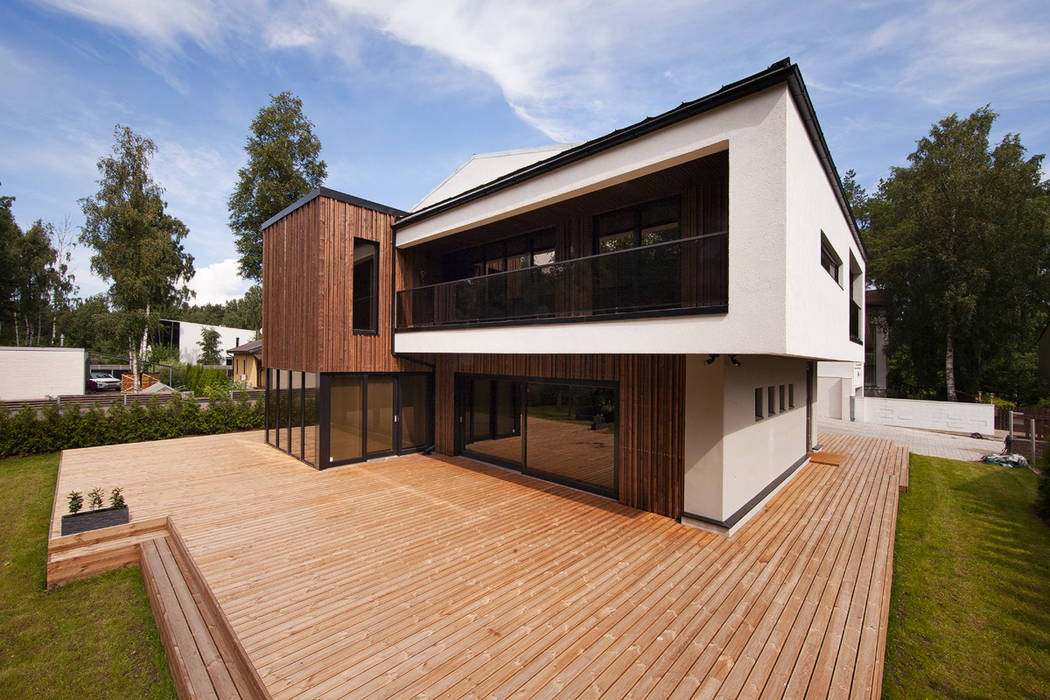 Suburban House, Heut Architects Heut Architects Casas de estilo minimalista