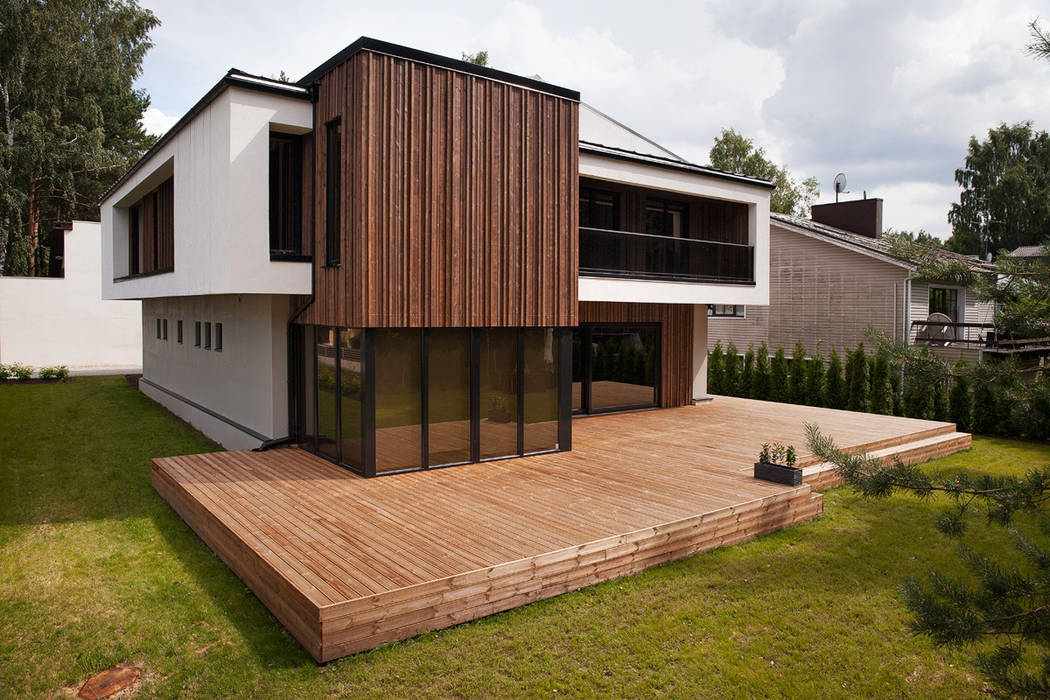 Suburban House, Heut Architects Heut Architects Casas minimalistas