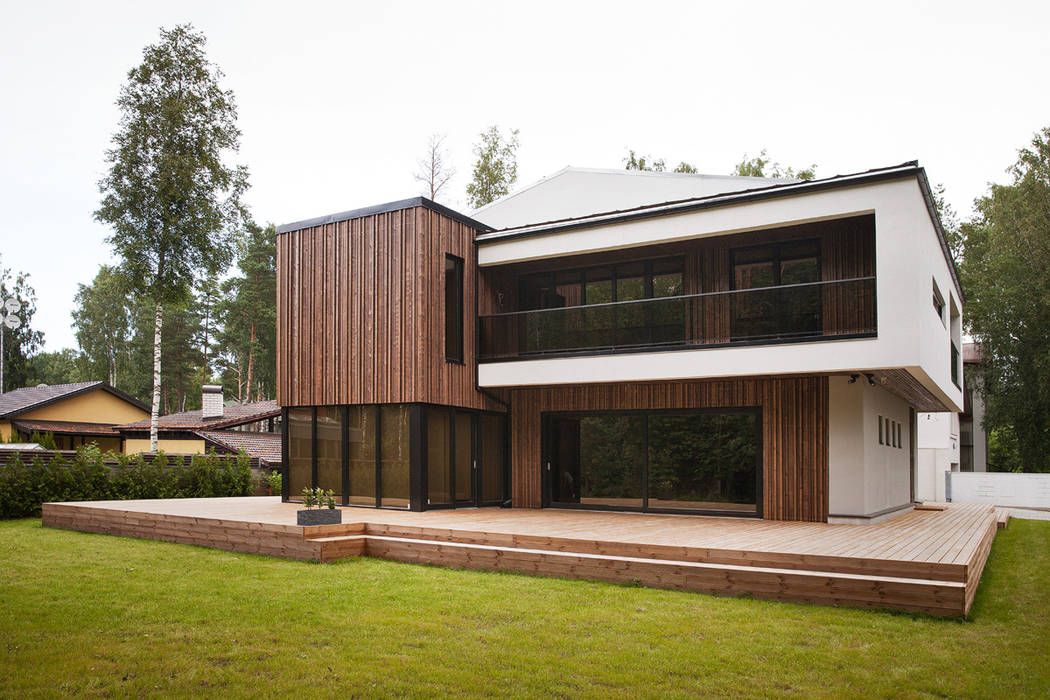 Suburban House, Heut Architects Heut Architects Minimalist houses