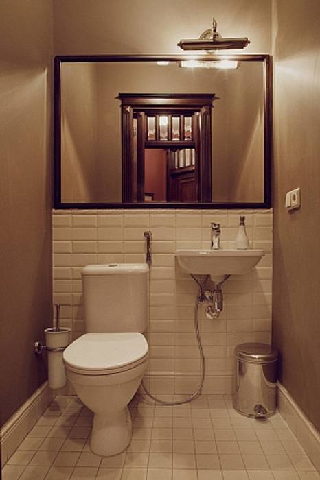 Квартира для ценителей петербургского стиля, Студия братьев Жилиных Студия братьев Жилиных Classic style bathrooms