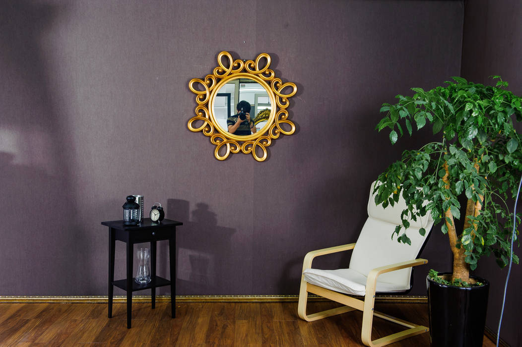 솔딘 GOLD SWIRL MIRROR, 빛나는닷컴 빛나는닷컴 Classic style houses Homewares