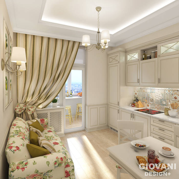 Городской прованс, Giovani Design Studio Giovani Design Studio Kitchen