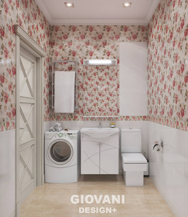 Городской прованс, Giovani Design Studio Giovani Design Studio Baños de estilo rural