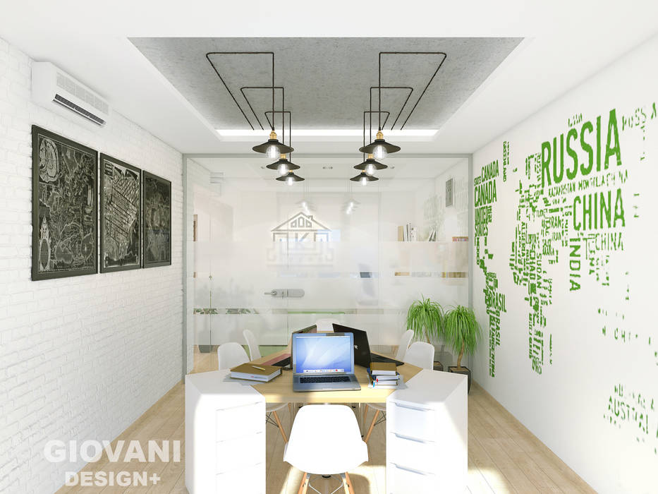 Офис "Декодар", Giovani Design Studio Giovani Design Studio Industrial style study/office