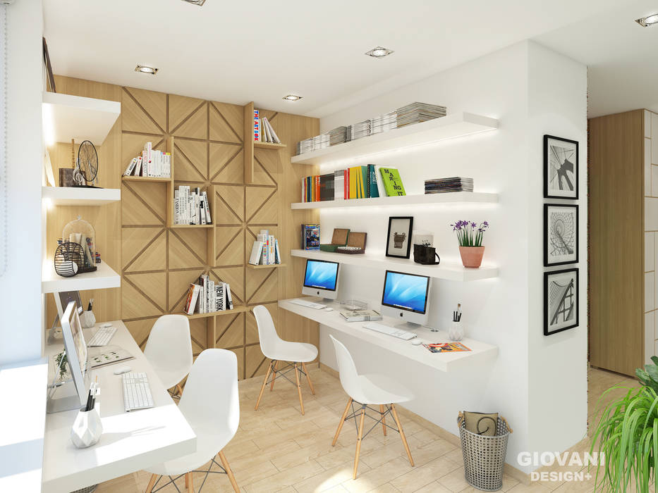 Офис "Декодар", Giovani Design Studio Giovani Design Studio Study/office