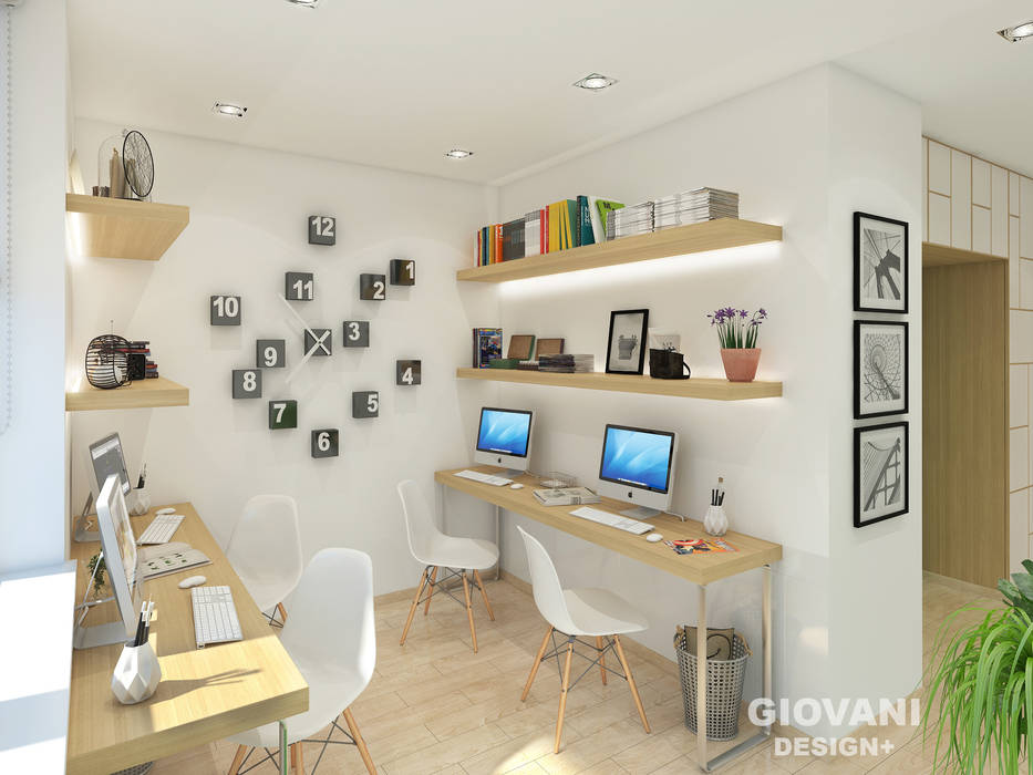 Офис "Декодар", Giovani Design Studio Giovani Design Studio Industrial style study/office