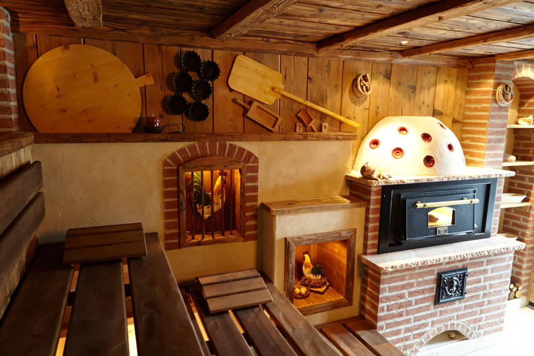 Dekoration Erdmann Exklusive Saunen Rustikaler Spa