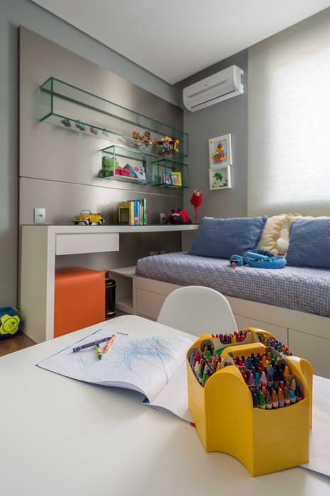 Apartamento Santo Antônio, Melina Mundim | Design de Interiores Melina Mundim | Design de Interiores Quarto infantil moderno