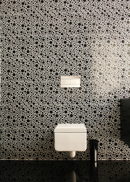 Casa Lanhoso, TRAMA arquitetos TRAMA arquitetos Casas de banho modernas
