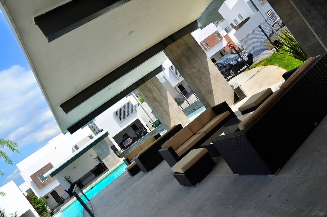 Salas de estar modernas por TREVINO.CHABRAND | Architectural Studio Moderno