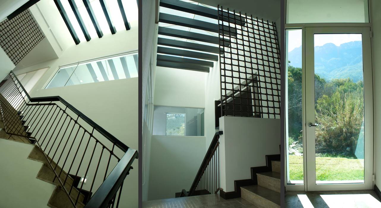 Corredores, halls e escadas modernos por TREVINO.CHABRAND | Architectural Studio Moderno