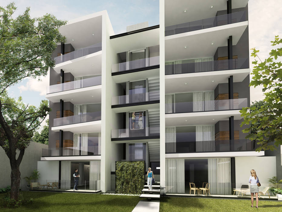 Casas modernas por TREVINO.CHABRAND | Architectural Studio Moderno