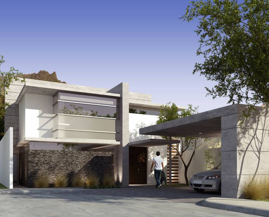 TREVINO CHABRAND Taller de Arquitectura, TREVINO.CHABRAND | Architectural Studio TREVINO.CHABRAND | Architectural Studio Modern houses