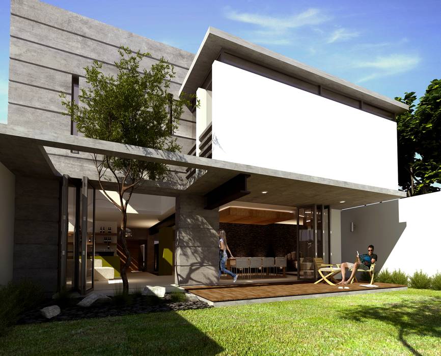 Casas modernas por TREVINO.CHABRAND | Architectural Studio Moderno