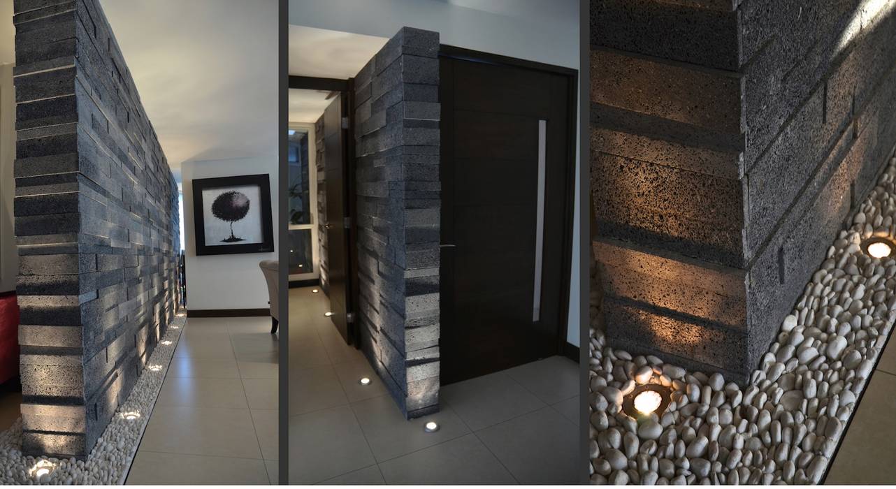 Corredores, halls e escadas modernos por TREVINO.CHABRAND | Architectural Studio Moderno