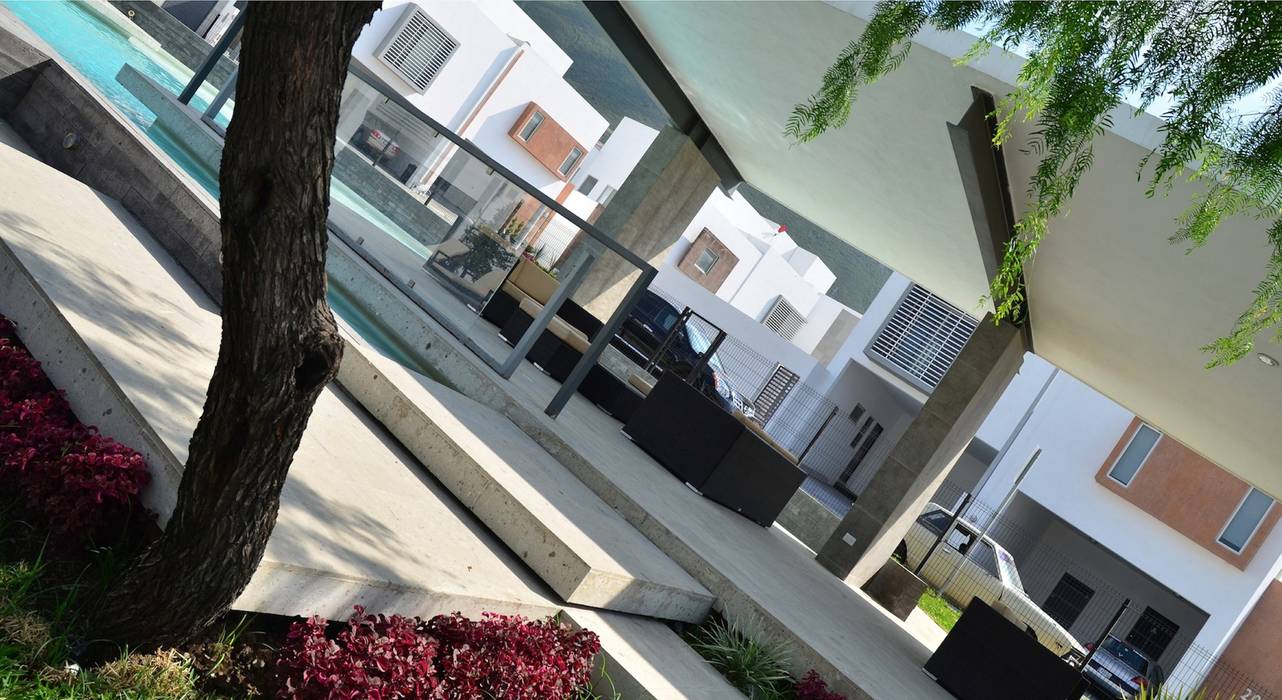 Salas de estar modernas por TREVINO.CHABRAND | Architectural Studio Moderno