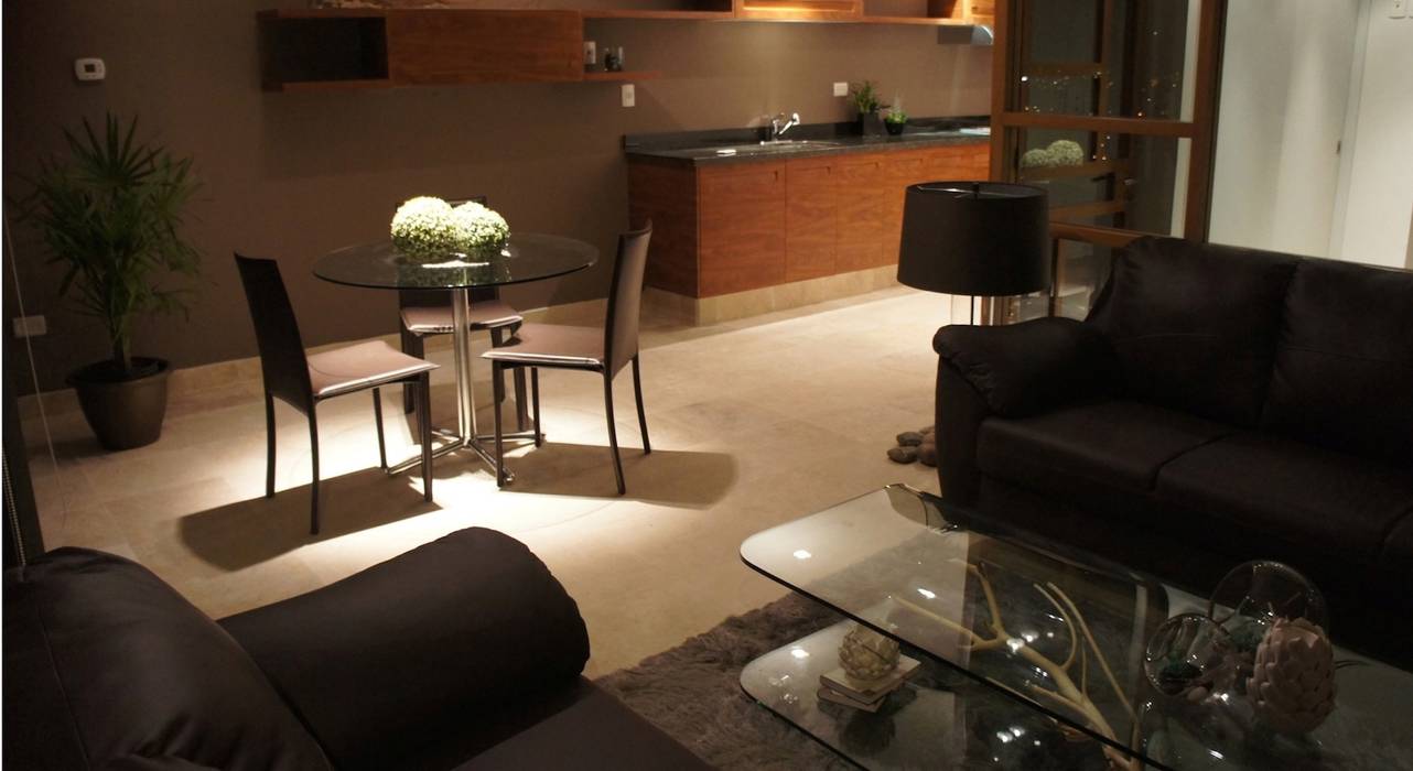 Salas de estar modernas por TREVINO.CHABRAND | Architectural Studio Moderno