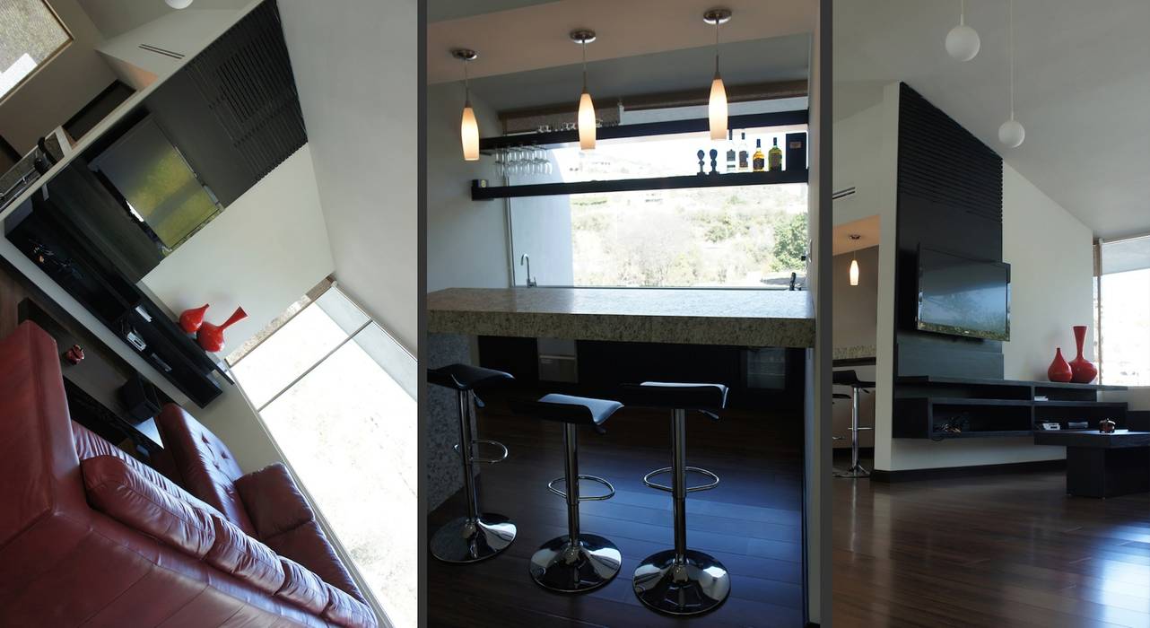 Salas de estar modernas por TREVINO.CHABRAND | Architectural Studio Moderno