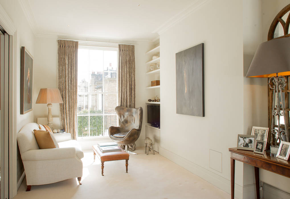 Living Room at the Chelsea House Nash Baker Architects Ltd Living room