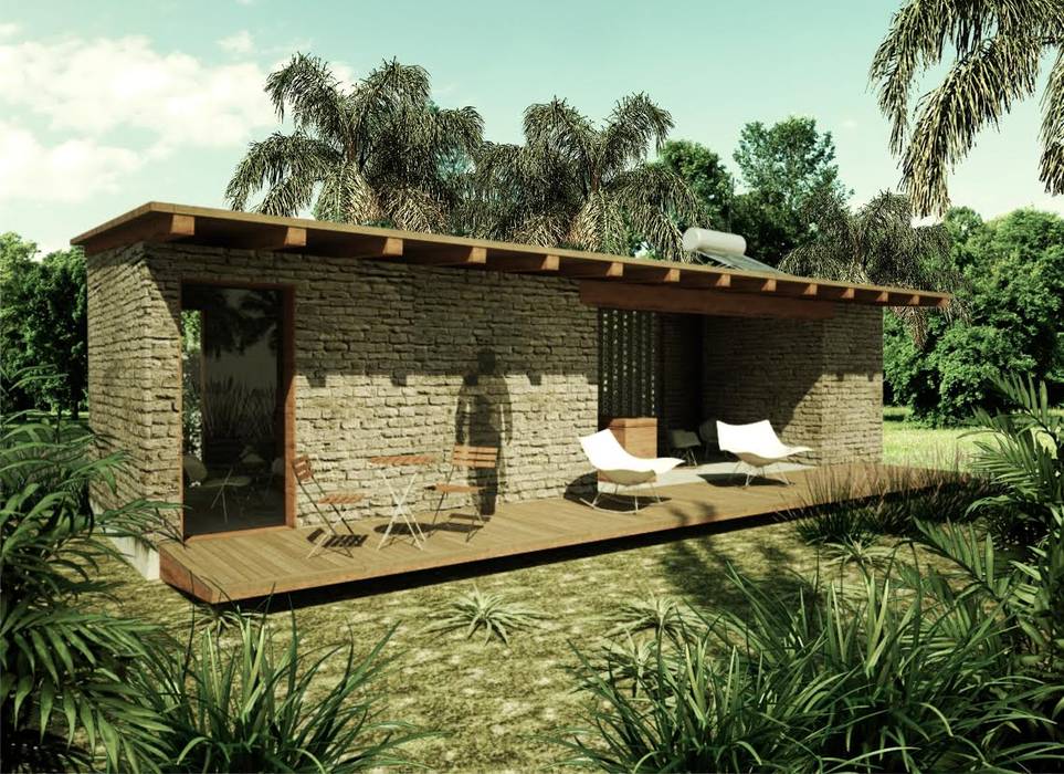 Maravillosa Cabaña Rustica, GET ARQUITECTURA GET ARQUITECTURA Country style houses