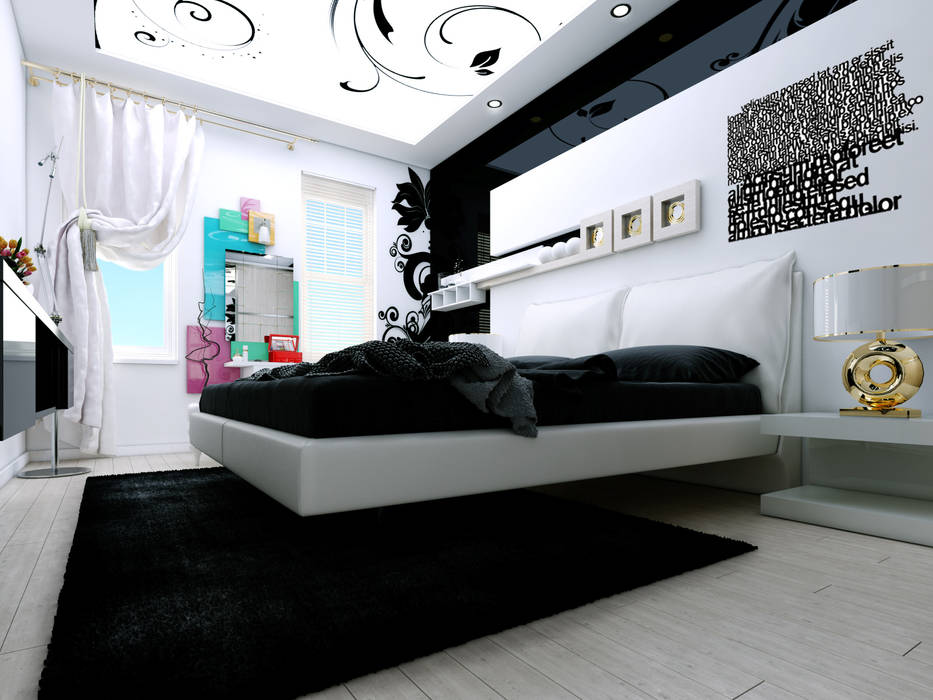 E&C Ailesi - Yatak Odası, Abb Design Studio Abb Design Studio Modern style bedroom