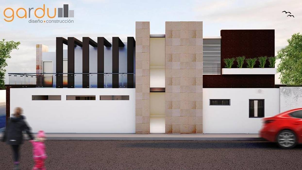 Proyecto J + L, GarDu Arquitectos GarDu Arquitectos Modern houses