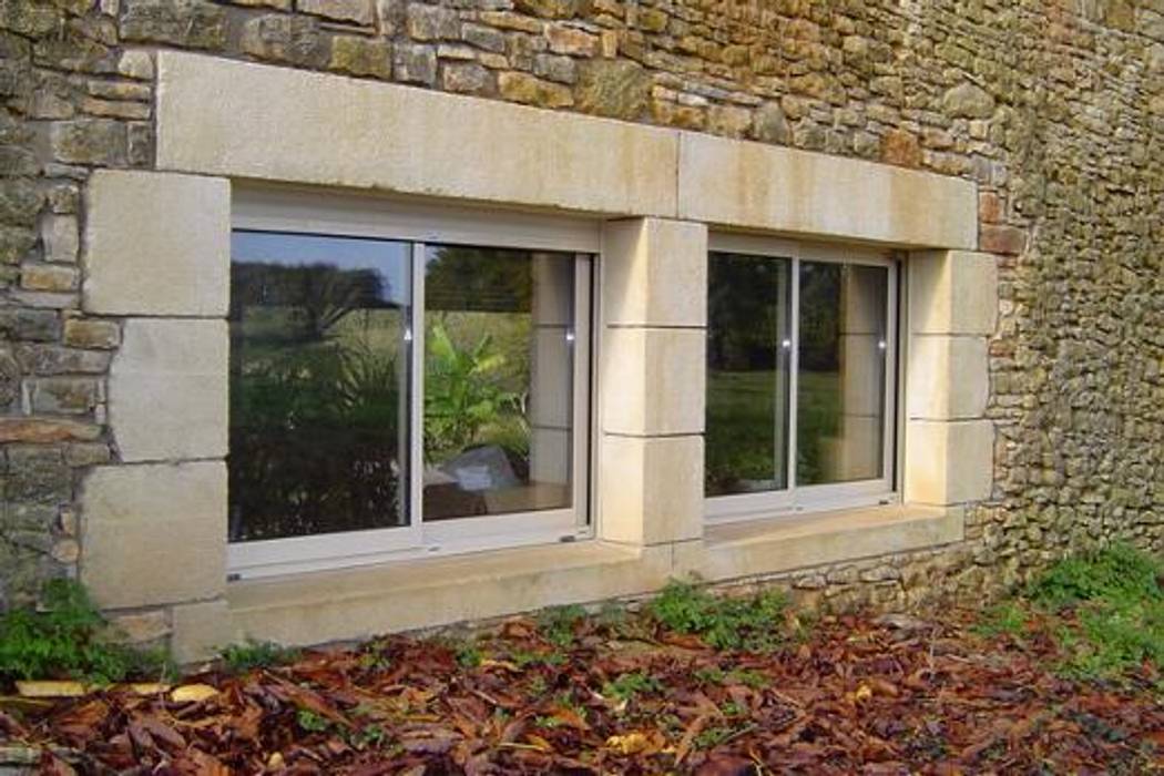 Projet Dordogne, Agence Inside DECO Agence Inside DECO Country style windows & doors