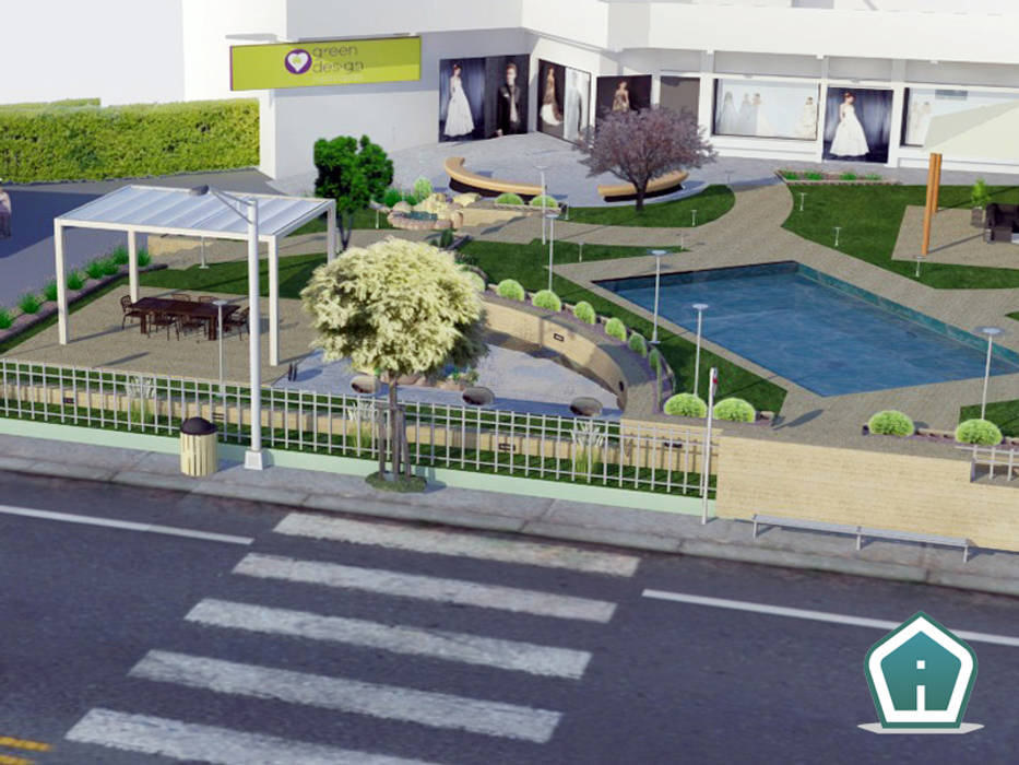 Esterni e giardini, 3d Casa Design 3d Casa Design Moderne huizen