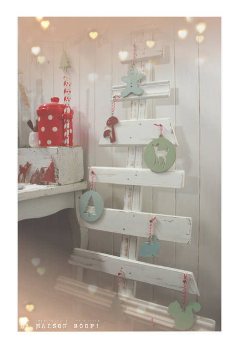 My winter home + A woodland Christmas, La Maison Boop! La Maison Boop! モダンな 家 Accessories & decoration