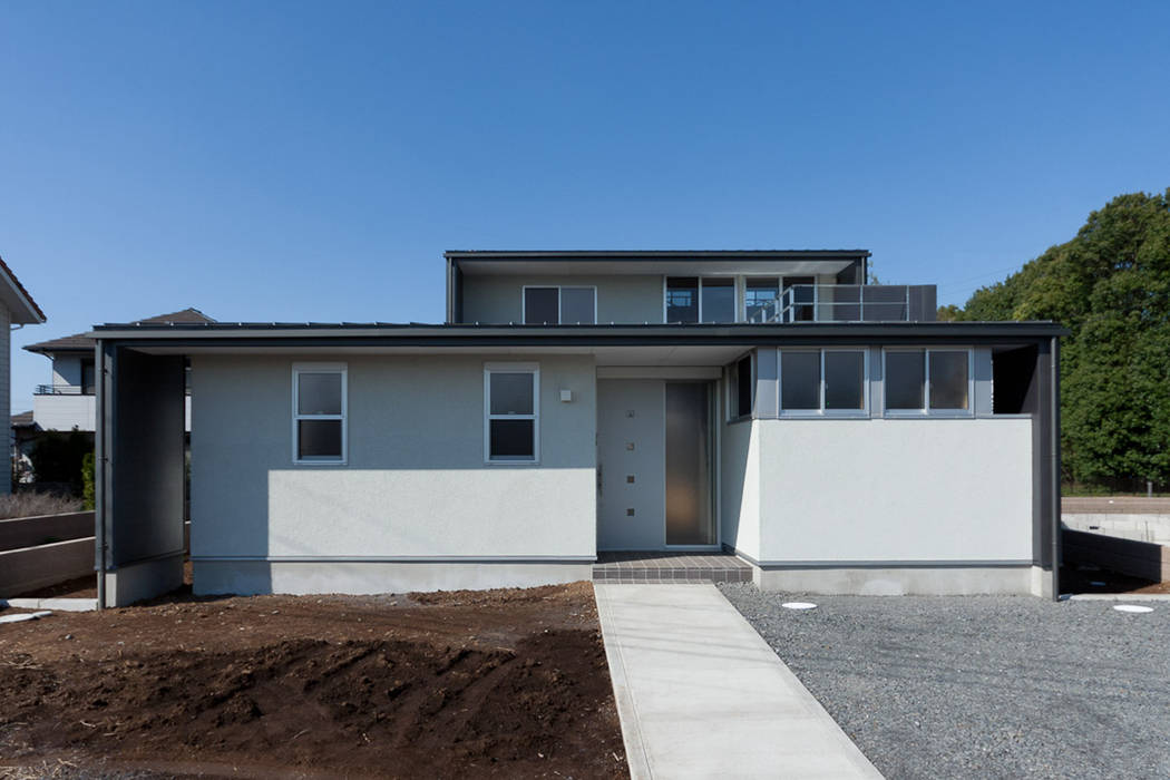 自然素材が息づく家, 有限会社 宮本建築アトリエ 有限会社 宮本建築アトリエ Casas de estilo ecléctico