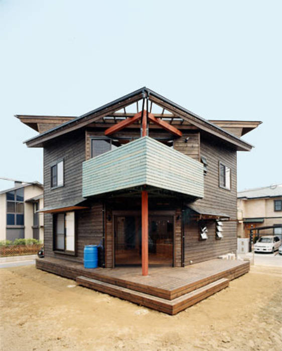 Ｉ 邸, 安達文宏建築設計事務所 安達文宏建築設計事務所 Casas de estilo rural