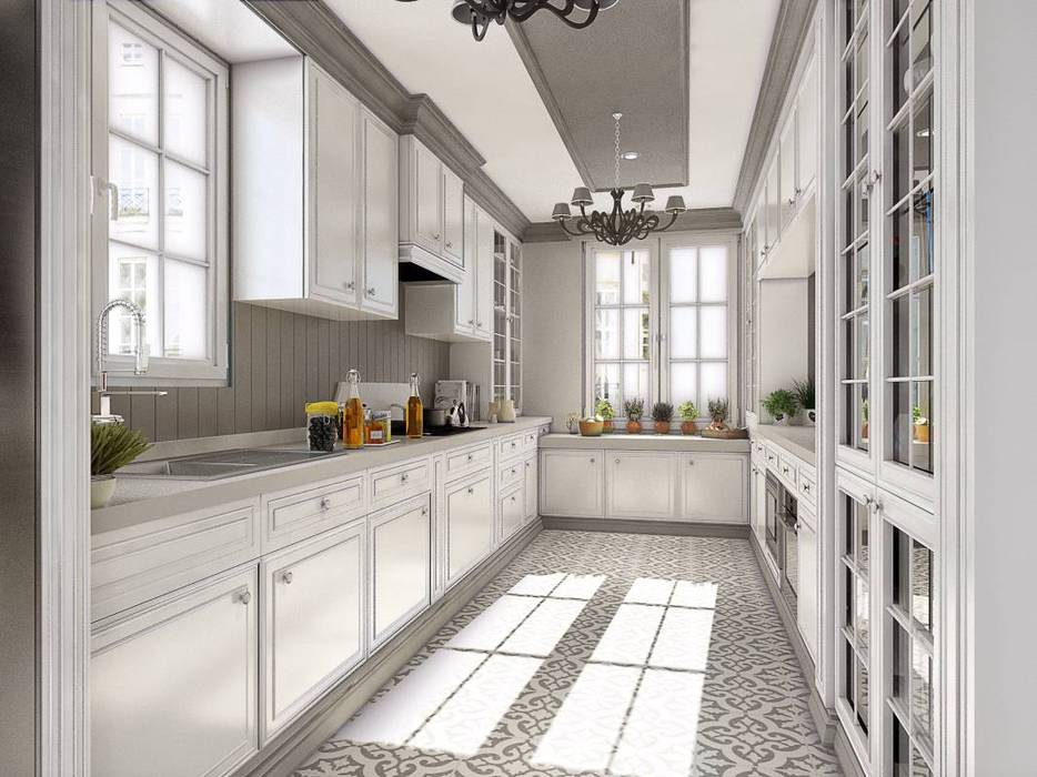 Yunus Emre | Interior Design, VERO CONCEPT MİMARLIK VERO CONCEPT MİMARLIK Modern style kitchen