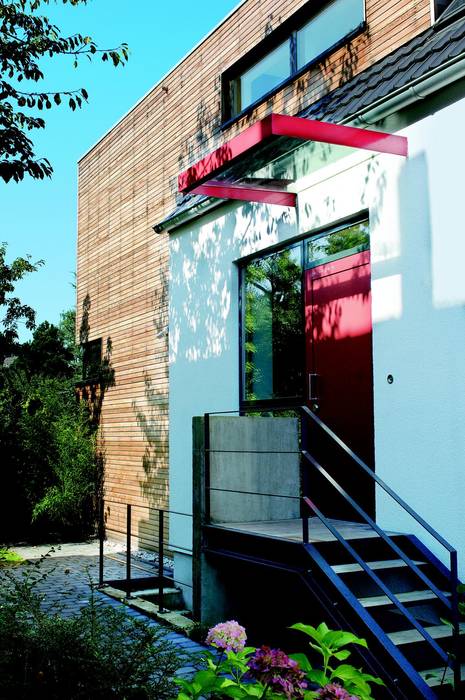 Wohnhaus in Weilerswist, Elkin + Brombach Architekten Elkin + Brombach Architekten Casas modernas: Ideas, imágenes y decoración