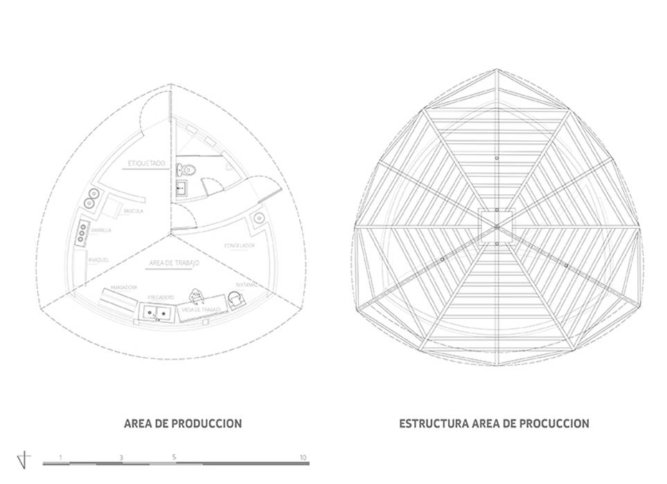 Centro de Producción de orgánicos Chilsec, Komoni Arquitectos Komoni Arquitectos