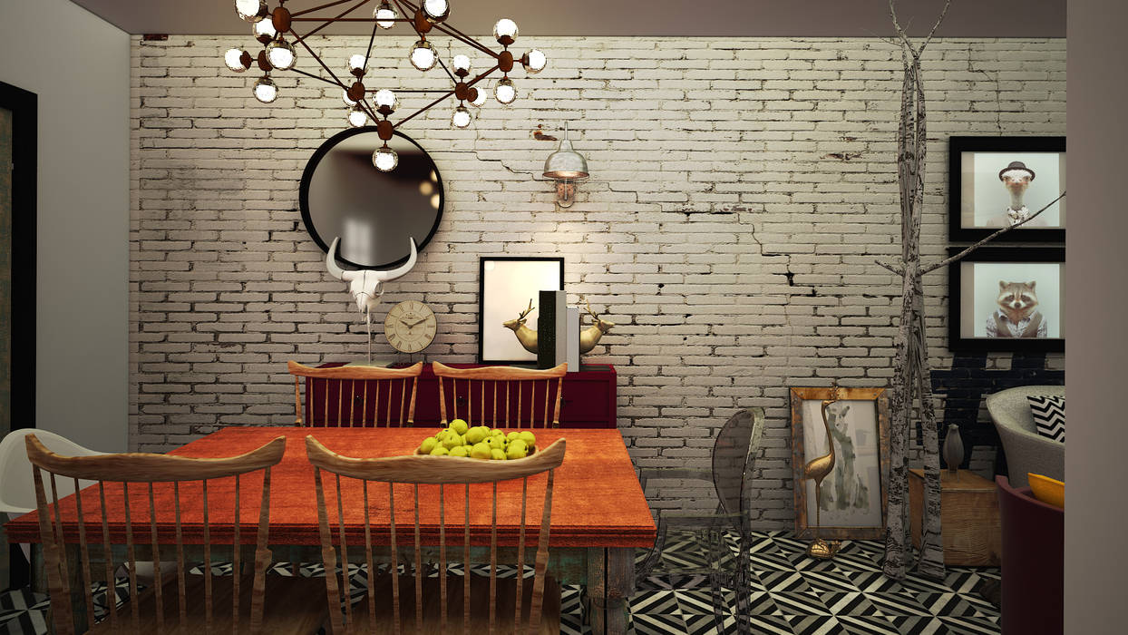 Casa EGR, Rotoarquitectura Rotoarquitectura Eclectic style dining room Accessories & decoration