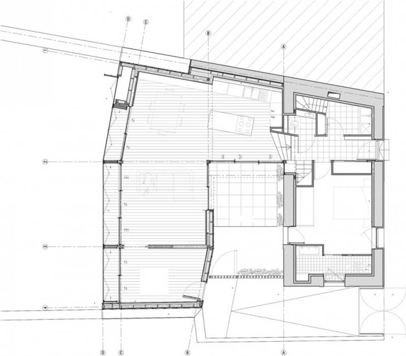 в современный. Автор – LAUS architectes, Модерн