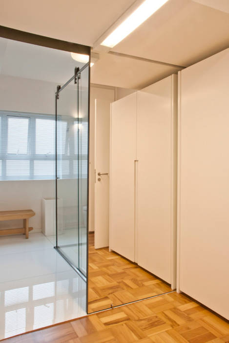 Interior | Apartamento - V, ARQdonini Arquitetos Associados ARQdonini Arquitetos Associados Casas de banho modernas