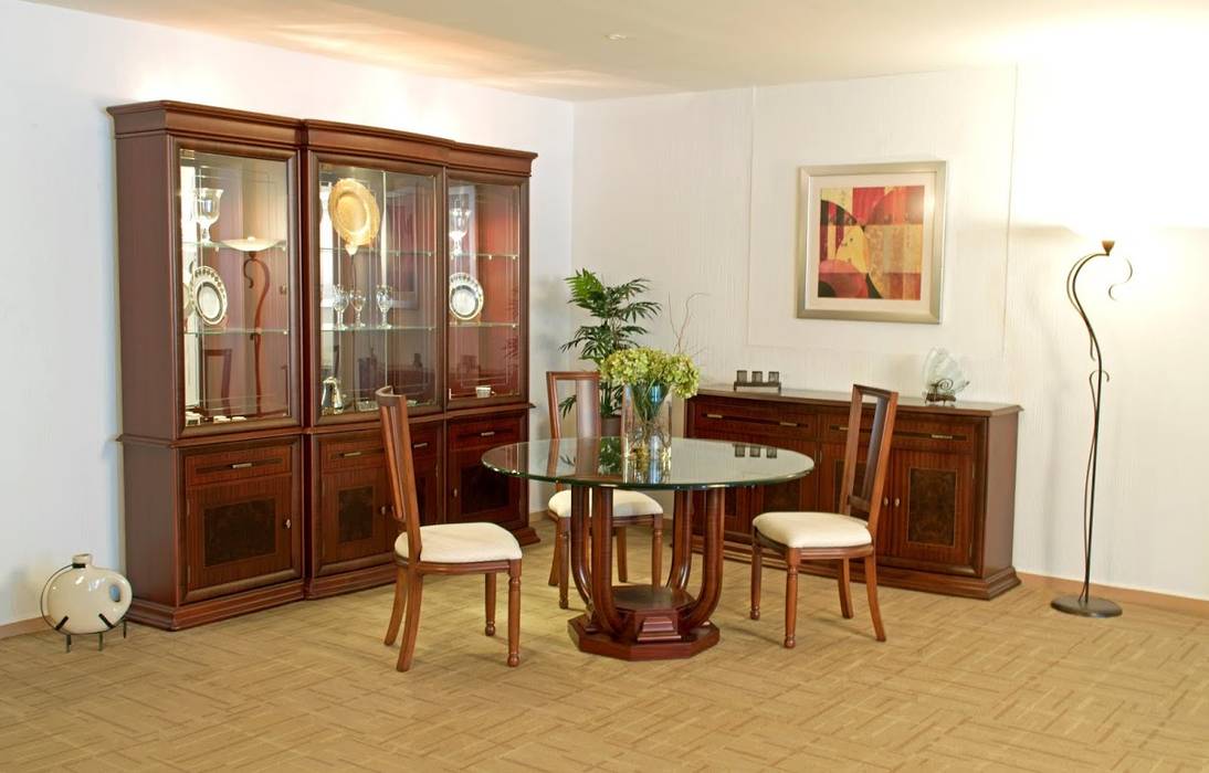 Comedor redondo córdoba de muebles maple clásico homify