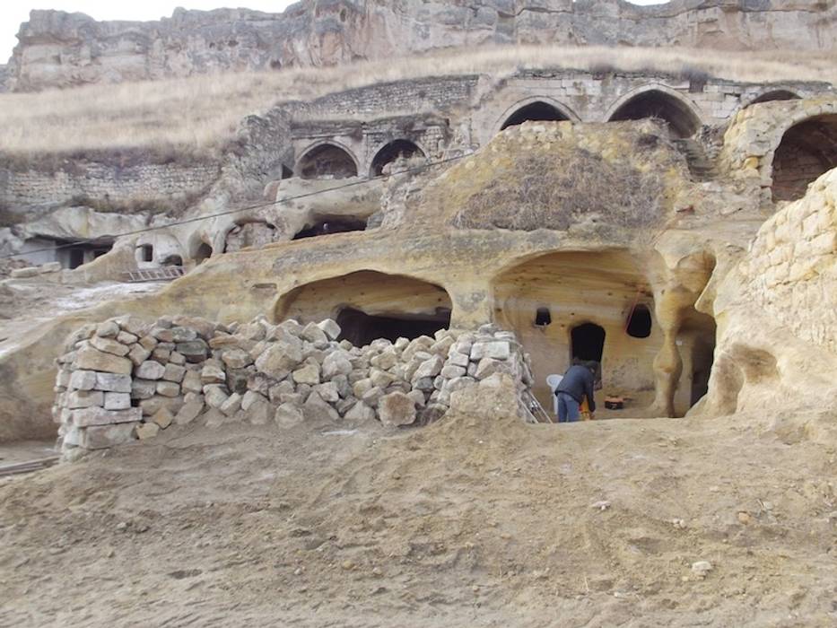 Muhittin Toker evi Öncesi ve Sonrası, Kayakapi Premium Caves - Cappadocia Kayakapi Premium Caves - Cappadocia Rustik Evler