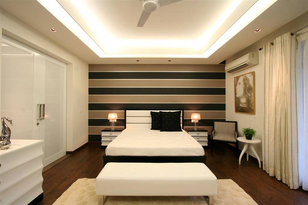 Apartment, Saloni Design Saloni Design Modern style bedroom Furniture,Property,Building,Comfort,Wood,Lighting,Cabinetry,Interior design,Living room,Architecture