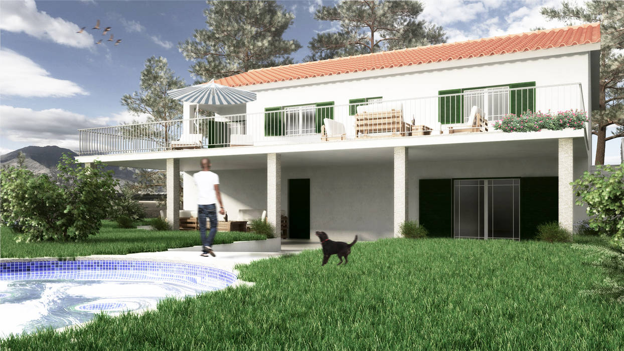 Casa PS | Modelação e Renderização 3D, Rúben Ferreira | Arquitecto Rúben Ferreira | Arquitecto