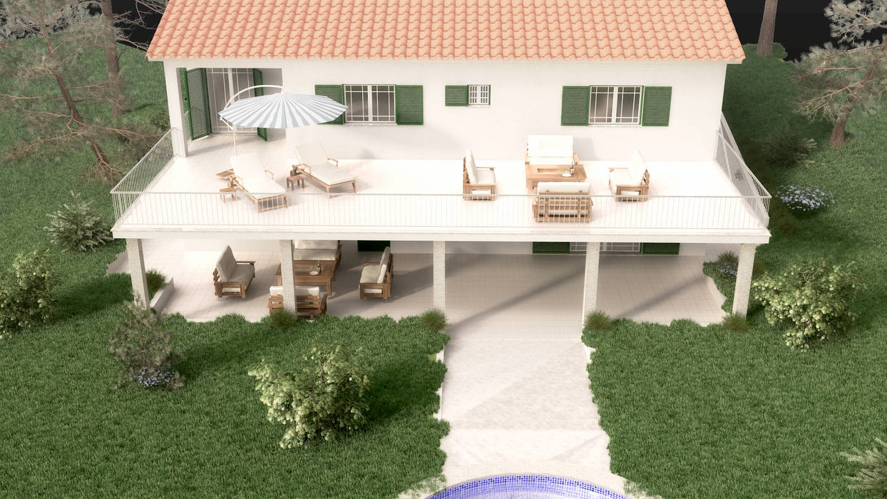 Casa PS | Modelação e Renderização 3D, Rúben Ferreira | Arquitecto Rúben Ferreira | Arquitecto