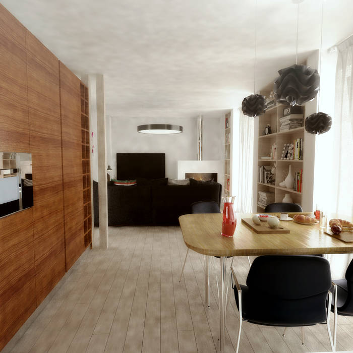 D House, Rúben Ferreira | Arquitecto Rúben Ferreira | Arquitecto Salas de jantar modernas